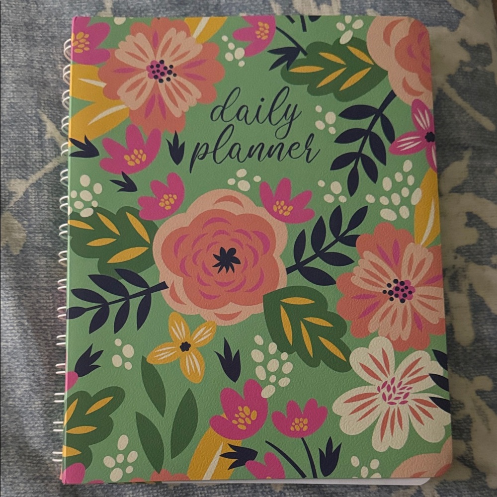 Floral Daily Planner